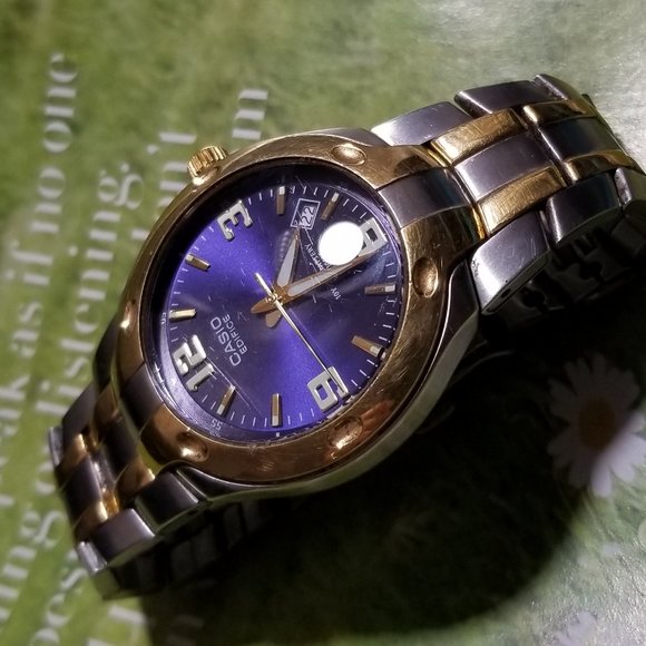 CASIO EDIFICE WATCH FOR MEDIUM WRIST 6 1/2\